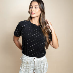 Camiseta Puntos Blancos