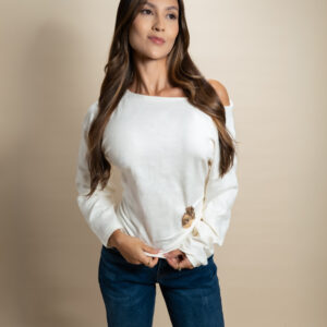 Blusa manga larga