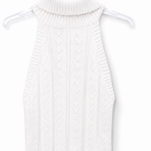 Blusa blancas sin mangas