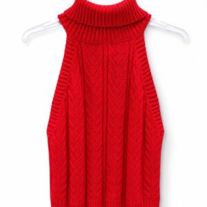 Blusa Roja sin Mangas